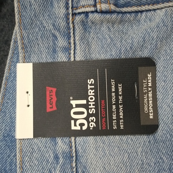 Levi's Crazy Leg 93 Shorts - Picture 4 of 8
